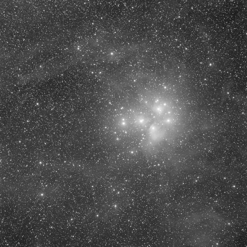 M45 - Expansive Dust and Hydrogen Glow - STF Preview - Takahashi FSQ-106EDX III