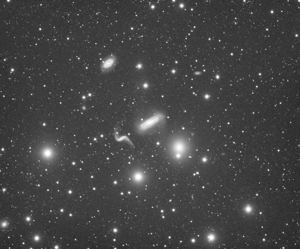 NGC 3190 Leo Quadruplet - STF Preview - Sky Rover 130mm APO Pro