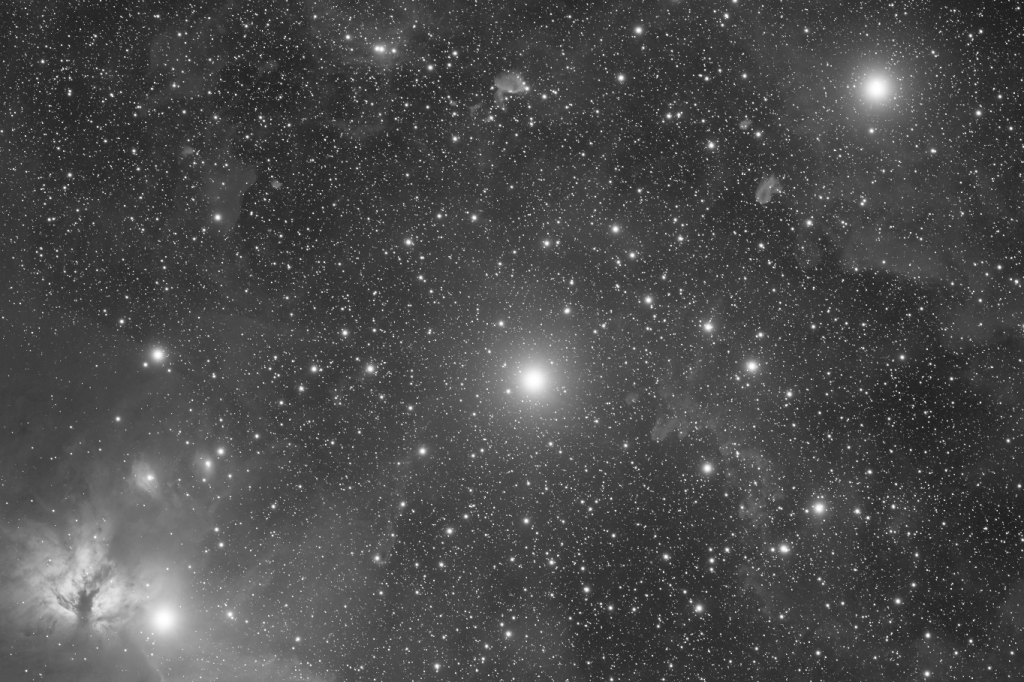 Molecular Clouds near Orion's Belt — LRGB Master Dataset - STF Preview - NoName 130mm F5 Astrography
