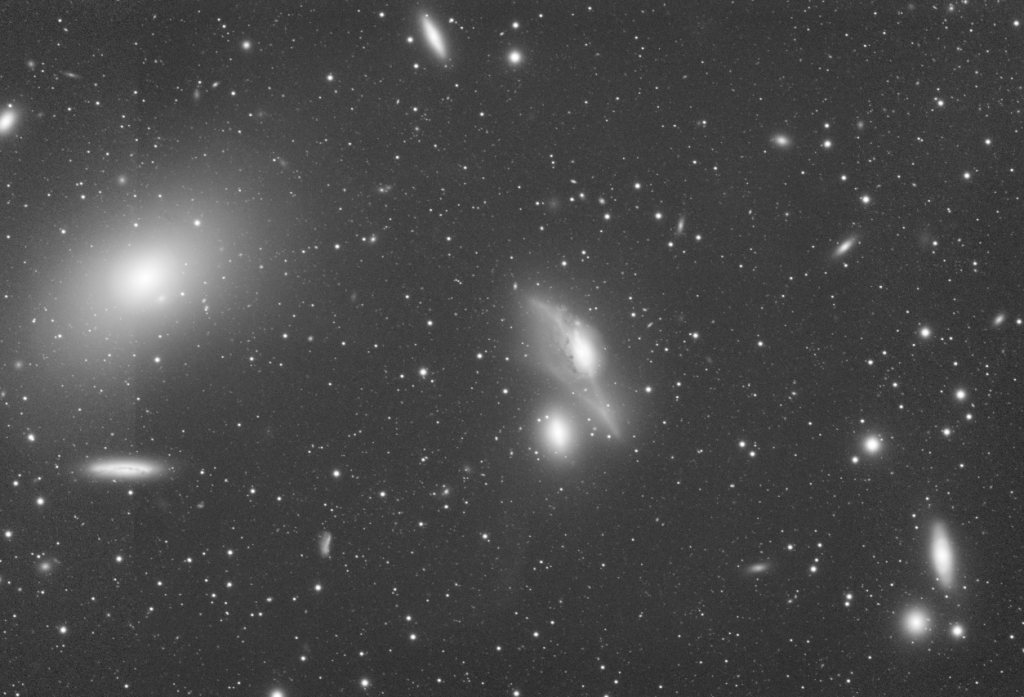 NGC 4438 & NGC 4435 — Markarian’s Eyes - STF Preview - Sky Rover 130mm APO Pro