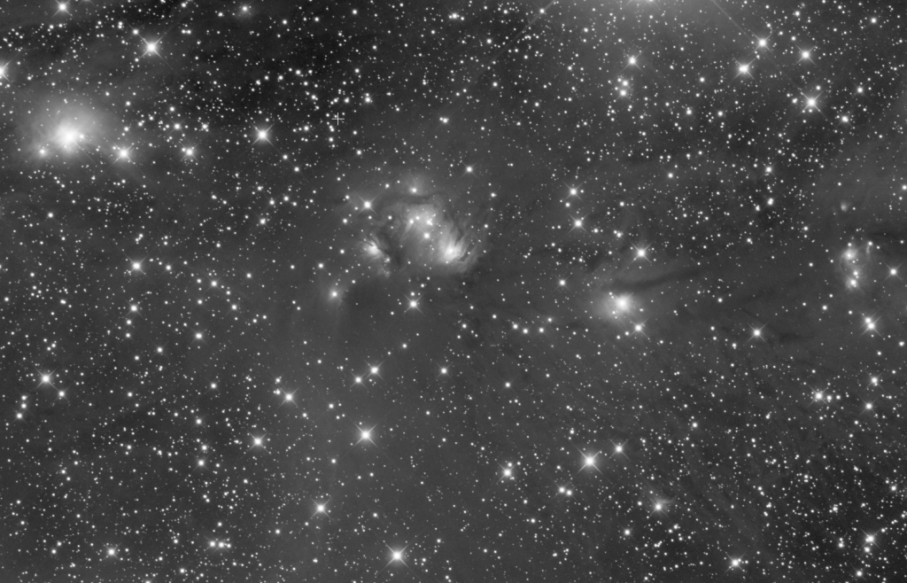 Molecular Cloud beside NGC2185 - STF Preview - AG Optical 10" iDK F6.7