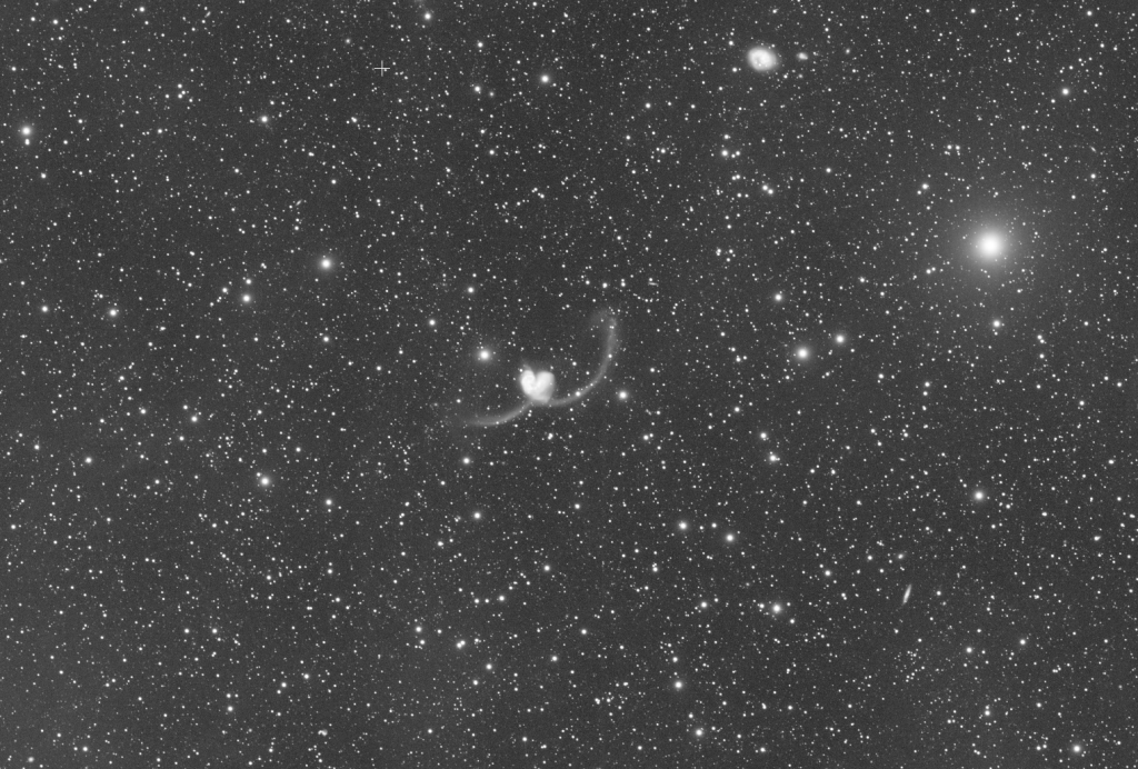NGC 4038 & NGC 4039 - Antennae Galaxies - STF Preview - Sky Rover 180mm APO Pro