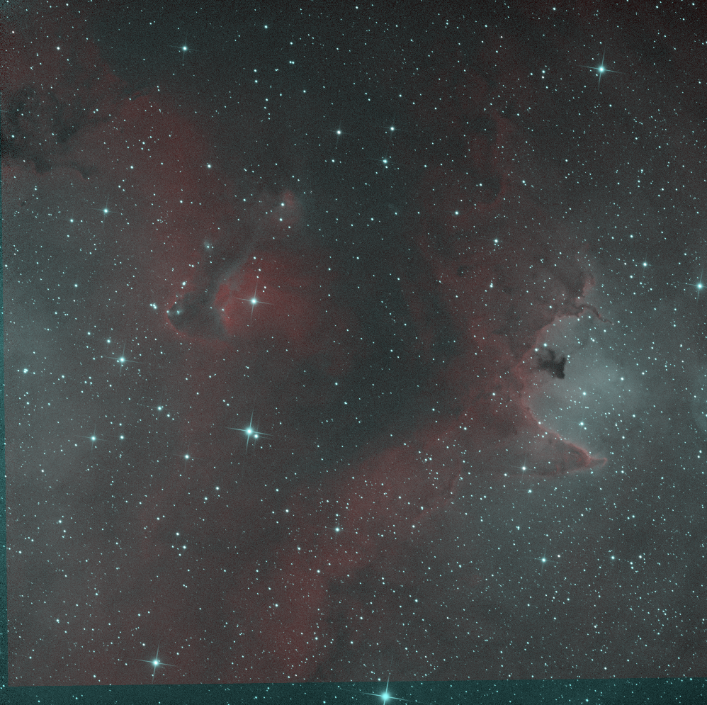 Soul nebula - STF Preview - Bresser Messier 203/1200