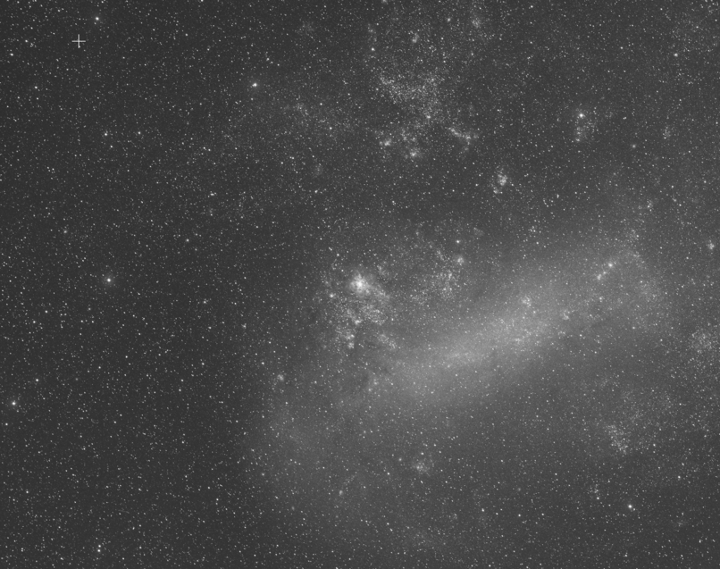 Large Magellanic Cloud - STF Preview - Nikkor 200mm f/2 IF-ED