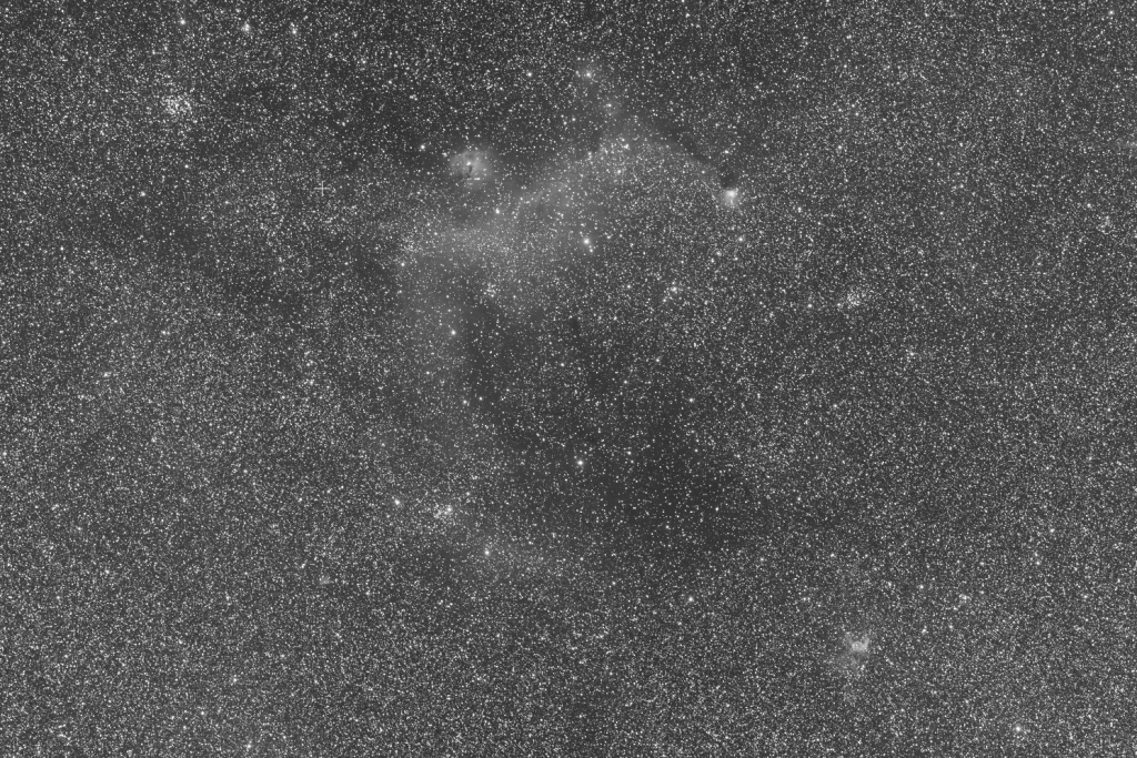 IC 2177 & Thor's Helmet — 2-Panel LRGBSHO High-Resolution Mosaic - STF Preview - Takahashi FSQ-106EDX III