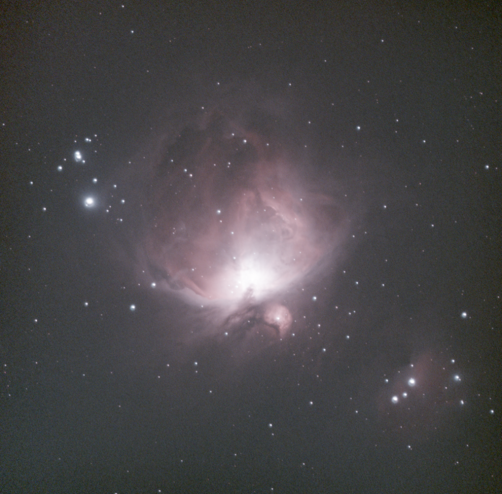 M42 Orion Nebula — 1.6h Master Data | Vespera Pro 3 (TIFF + FITS) - STF Preview - Vaonis Vespera Pro 3
