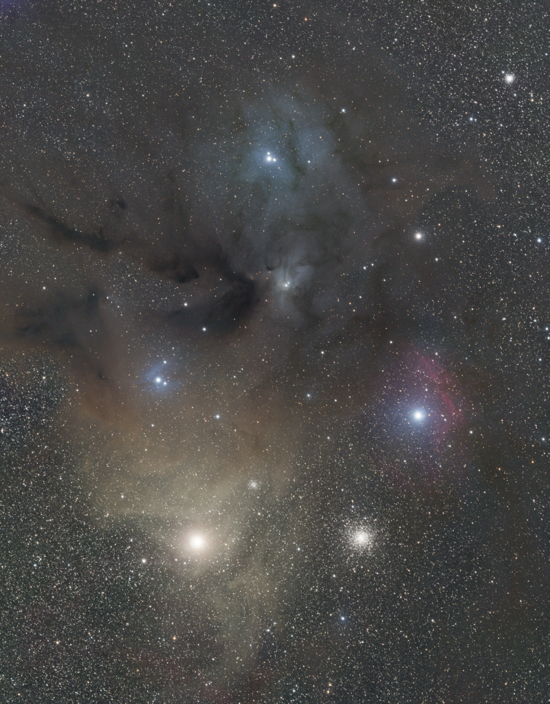 Rho Ophiuchi Mosaic - STF Preview - Redcat 61