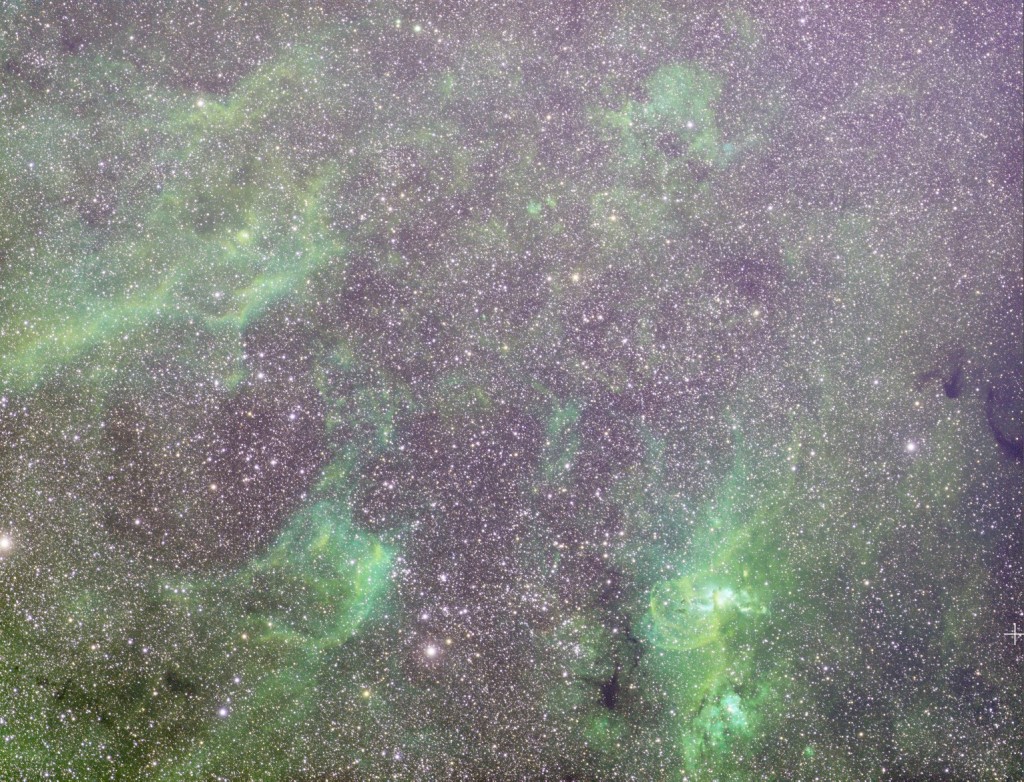 Southern Tadpoles + Statue of Liberty Wide Field — NGC 3572 / NGC 3576 - STF Preview - Redcat 61
