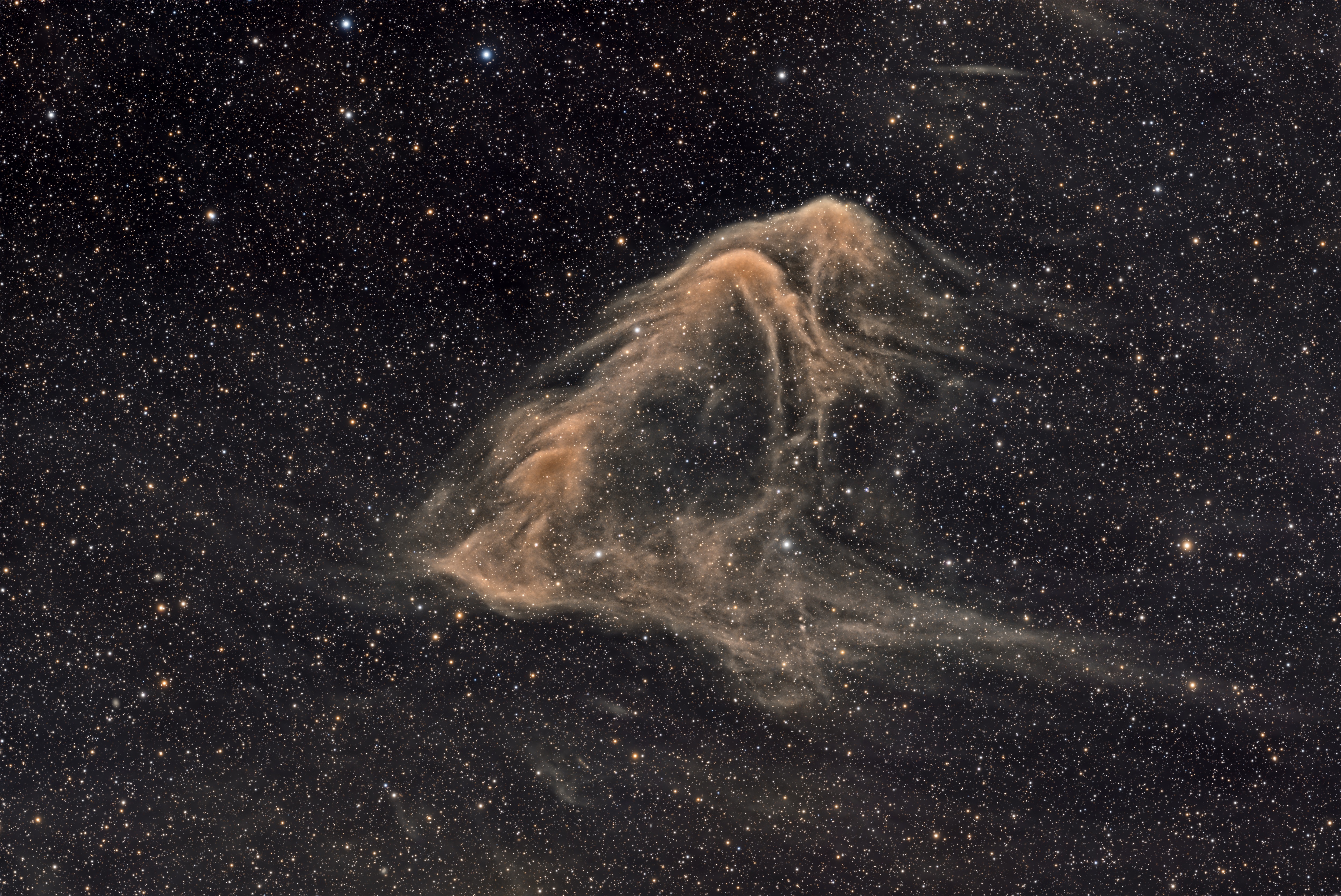 Eagle Ray Dust Nebula