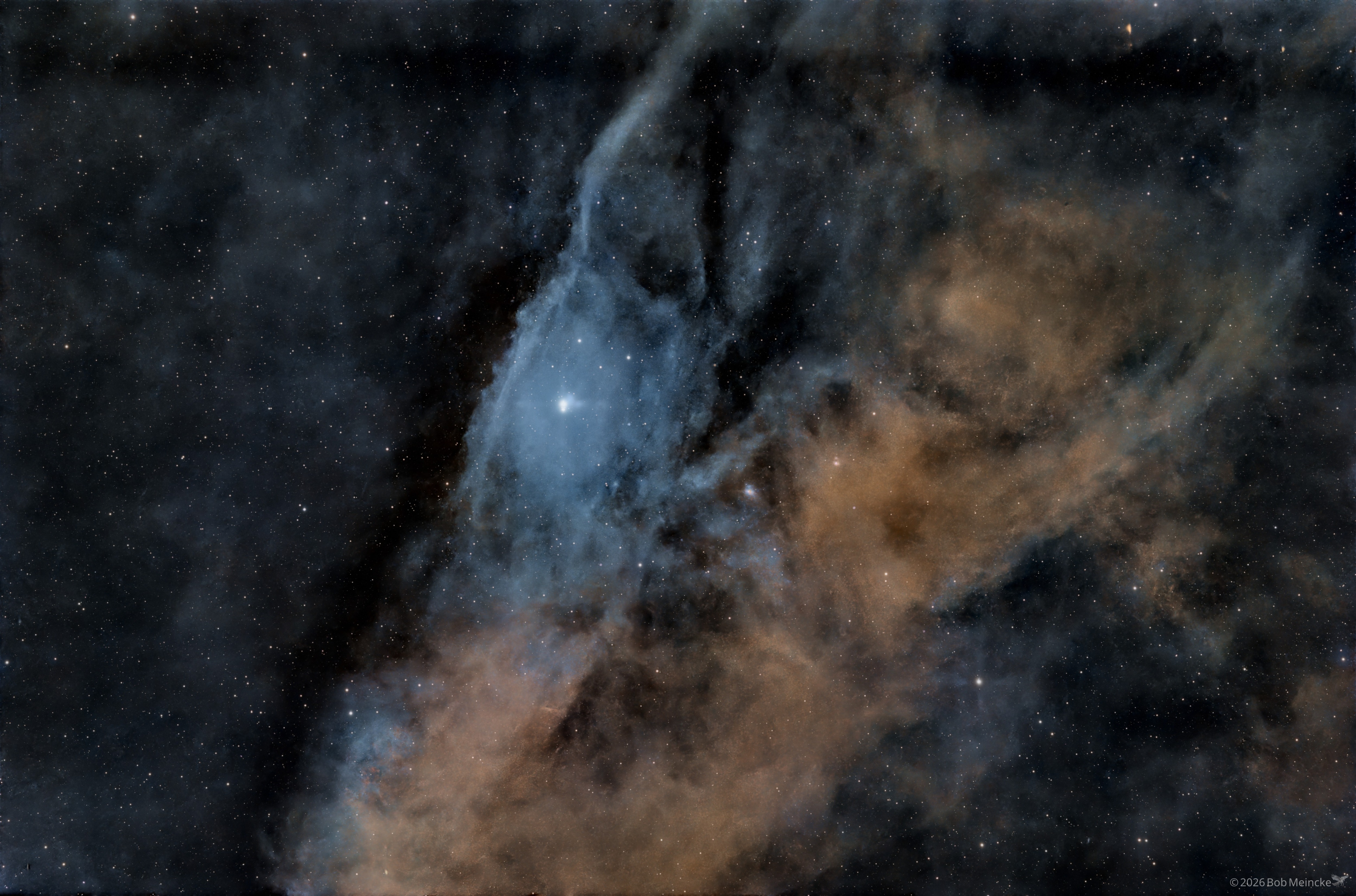 IC 4592 — A Horse’s Contemplation: “Why So Blue?”
