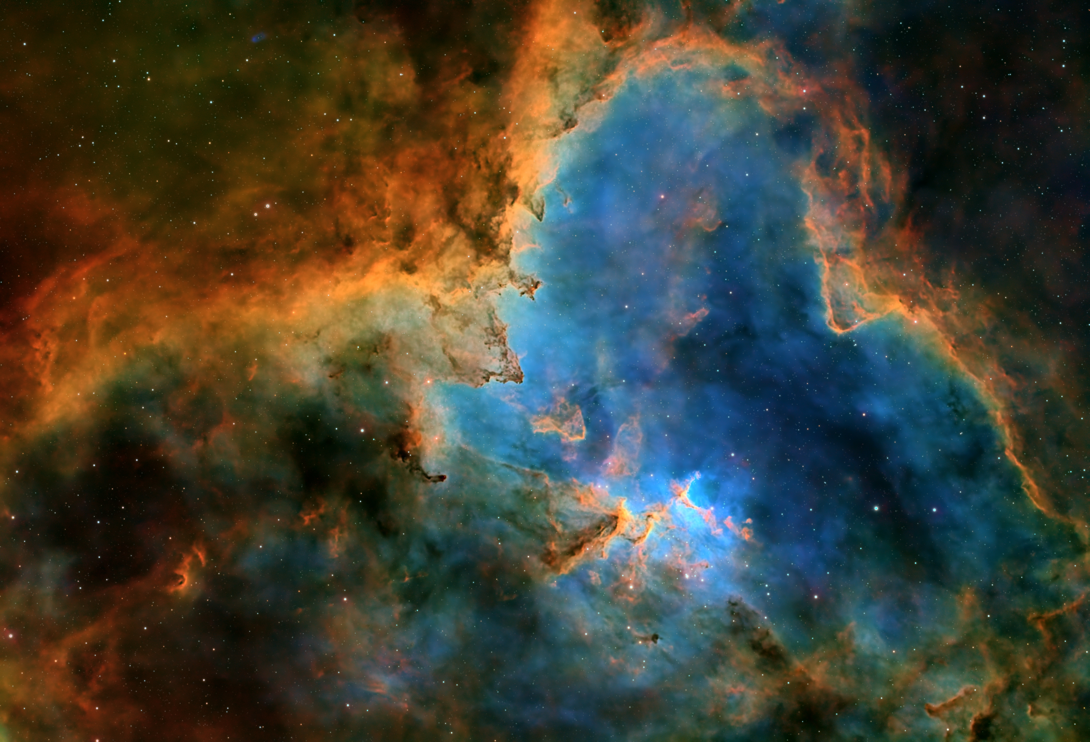 IC1805 Heart Nebula SHO