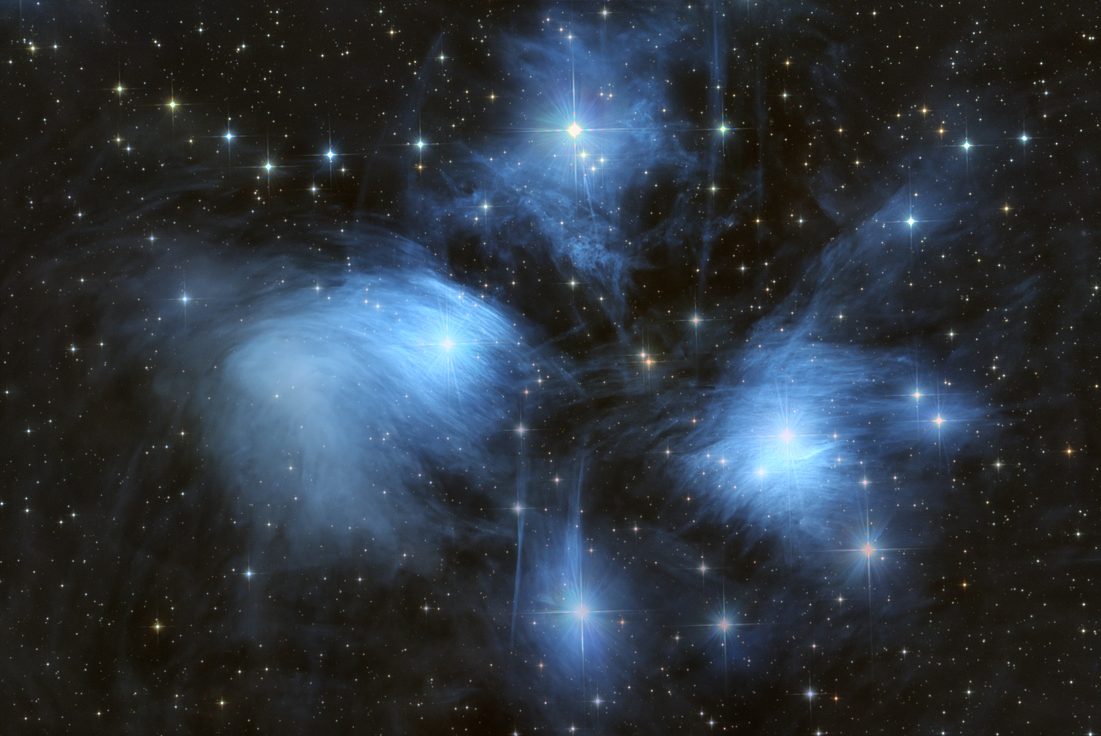 M45 - Pleiades open cluster
