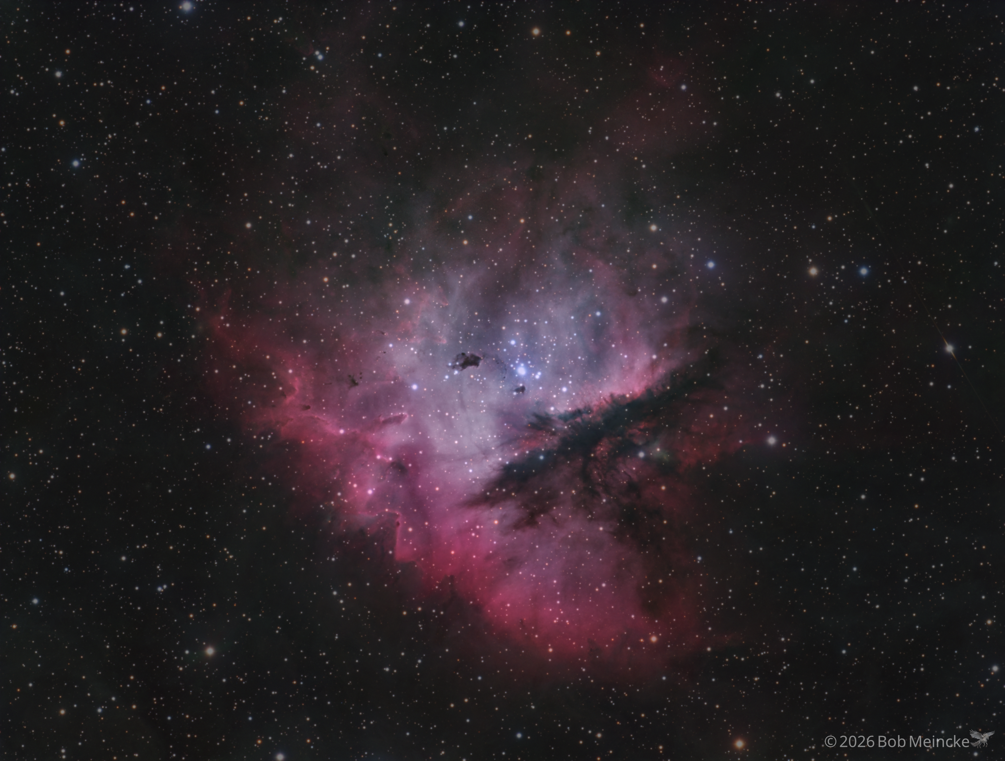 NGC 281 — Pacman Seeks the Power Pellet
