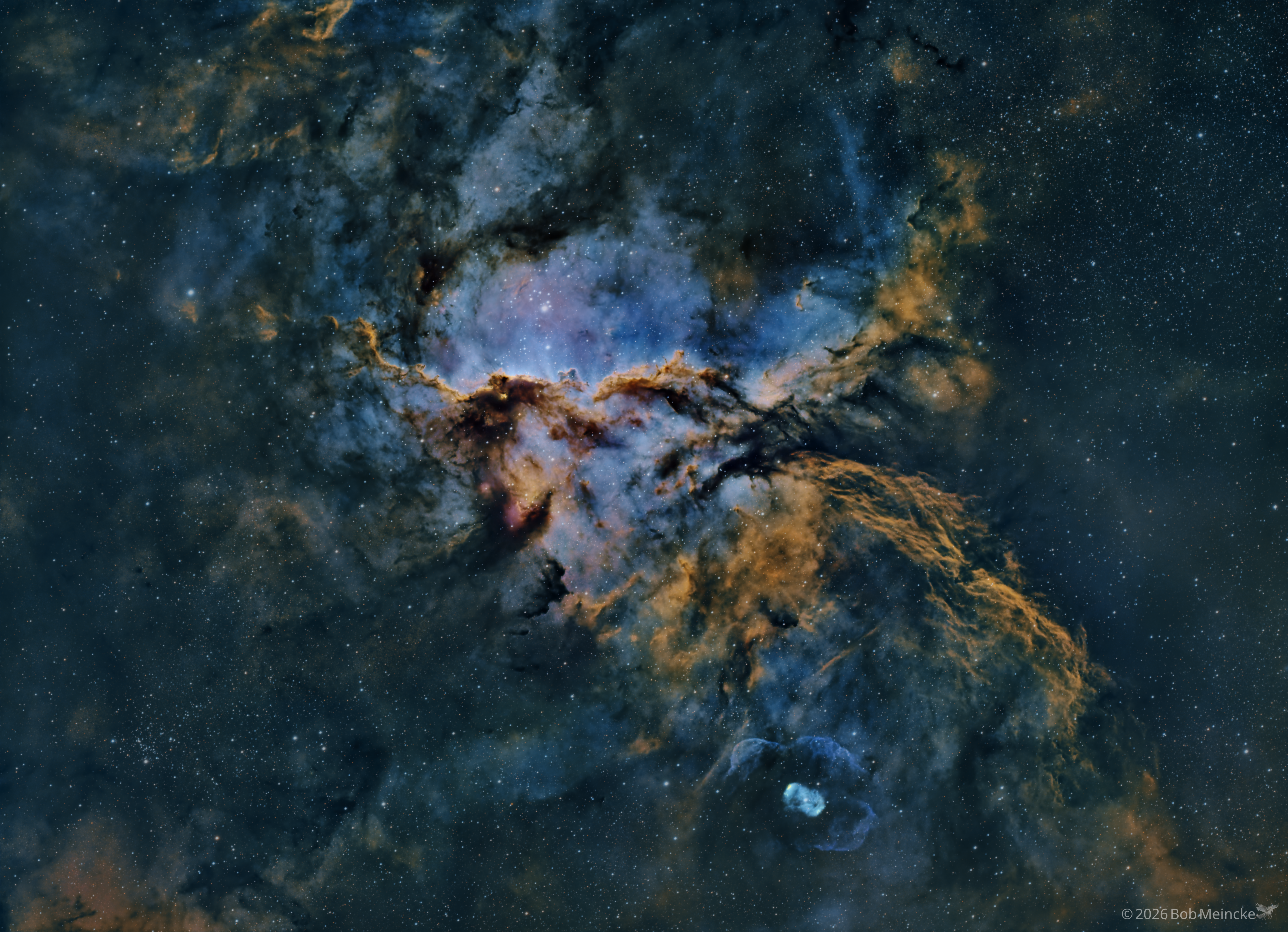 NGC 6188 — A New Flame in the Dragon’s Lair