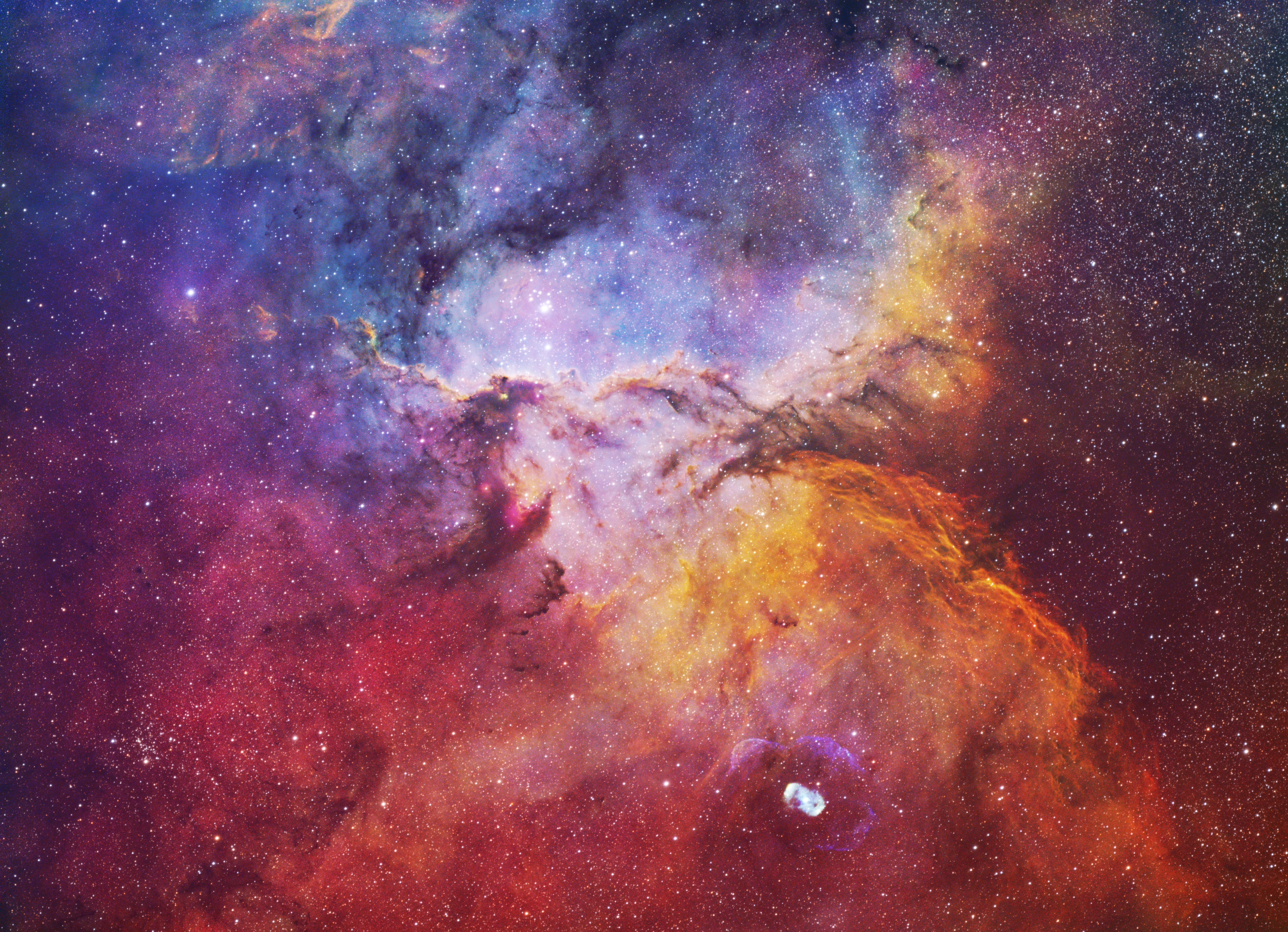 NGC 6188 Fighting Dragons of Ara