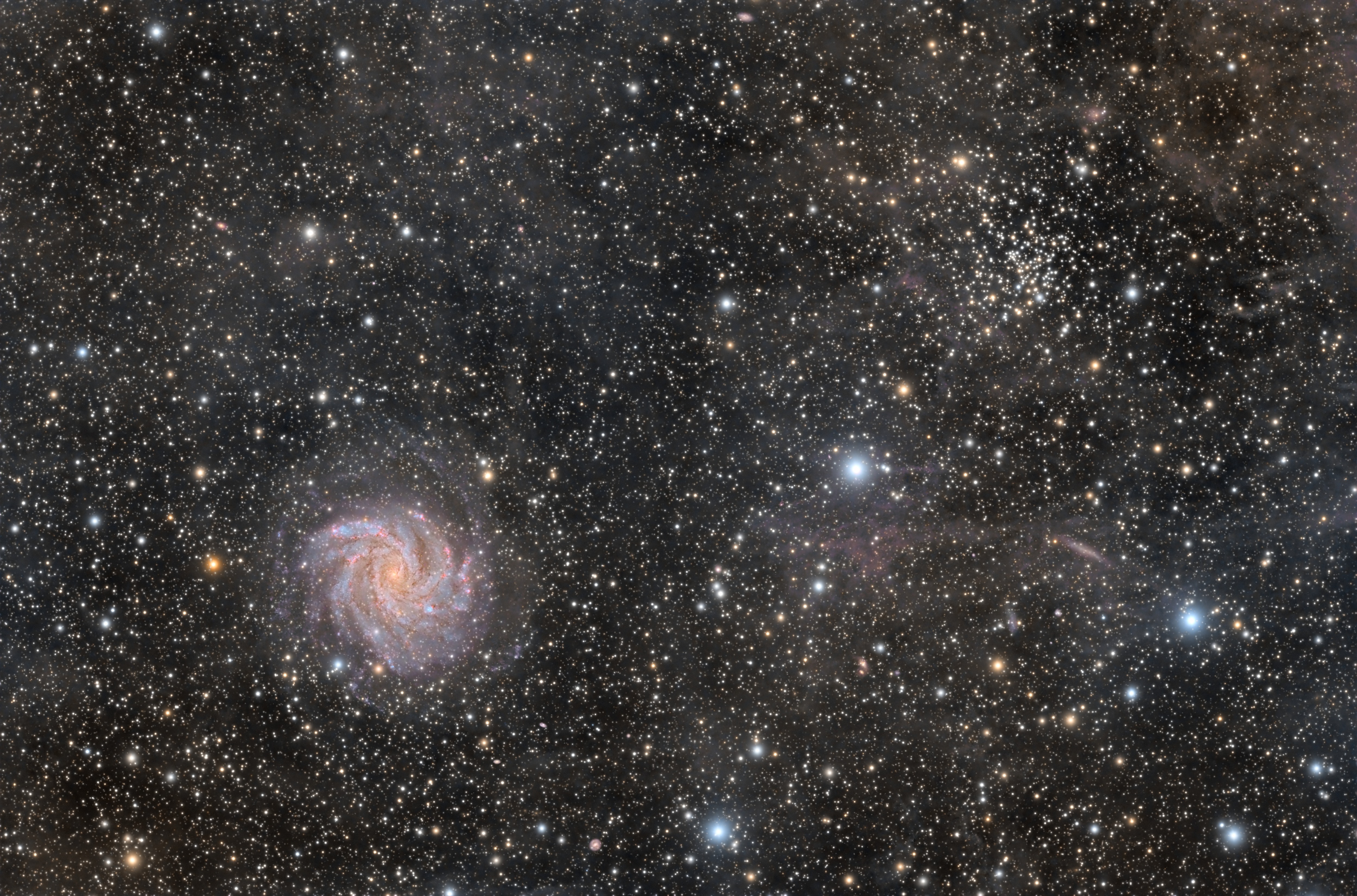 NGC 6946 + NGC 6939