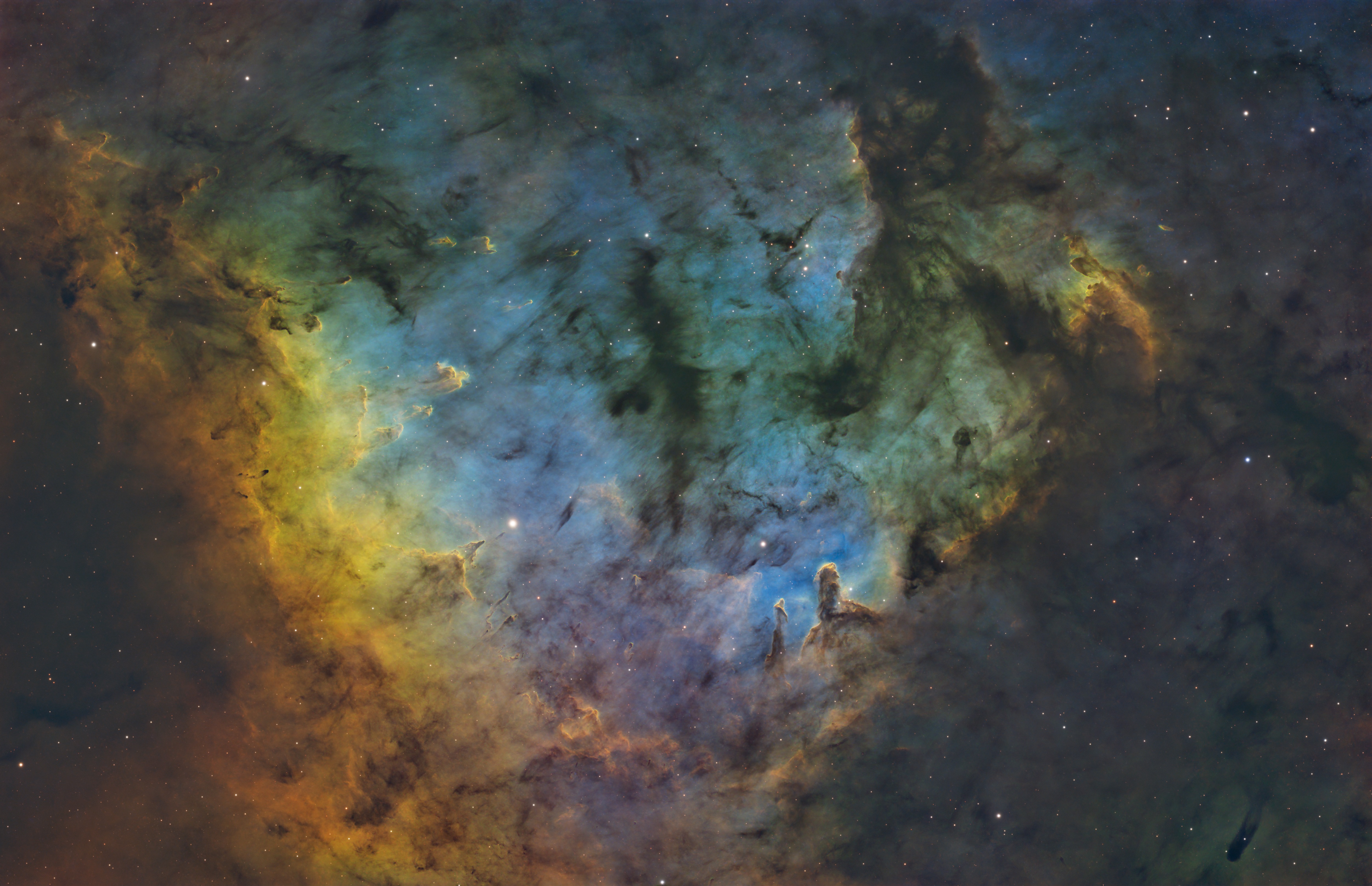 NGC7822 SHO