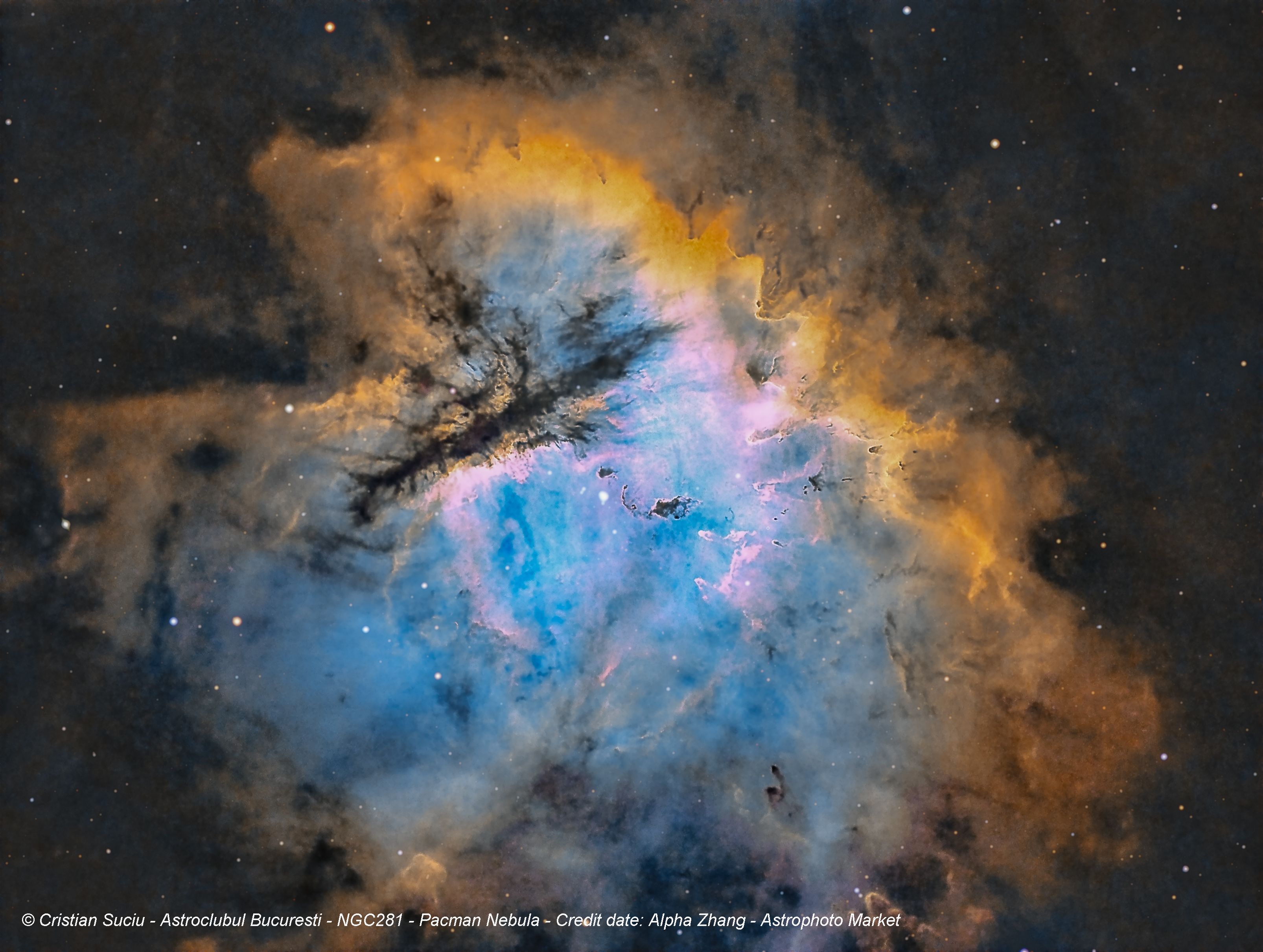 Pacman nebula - NGC 281