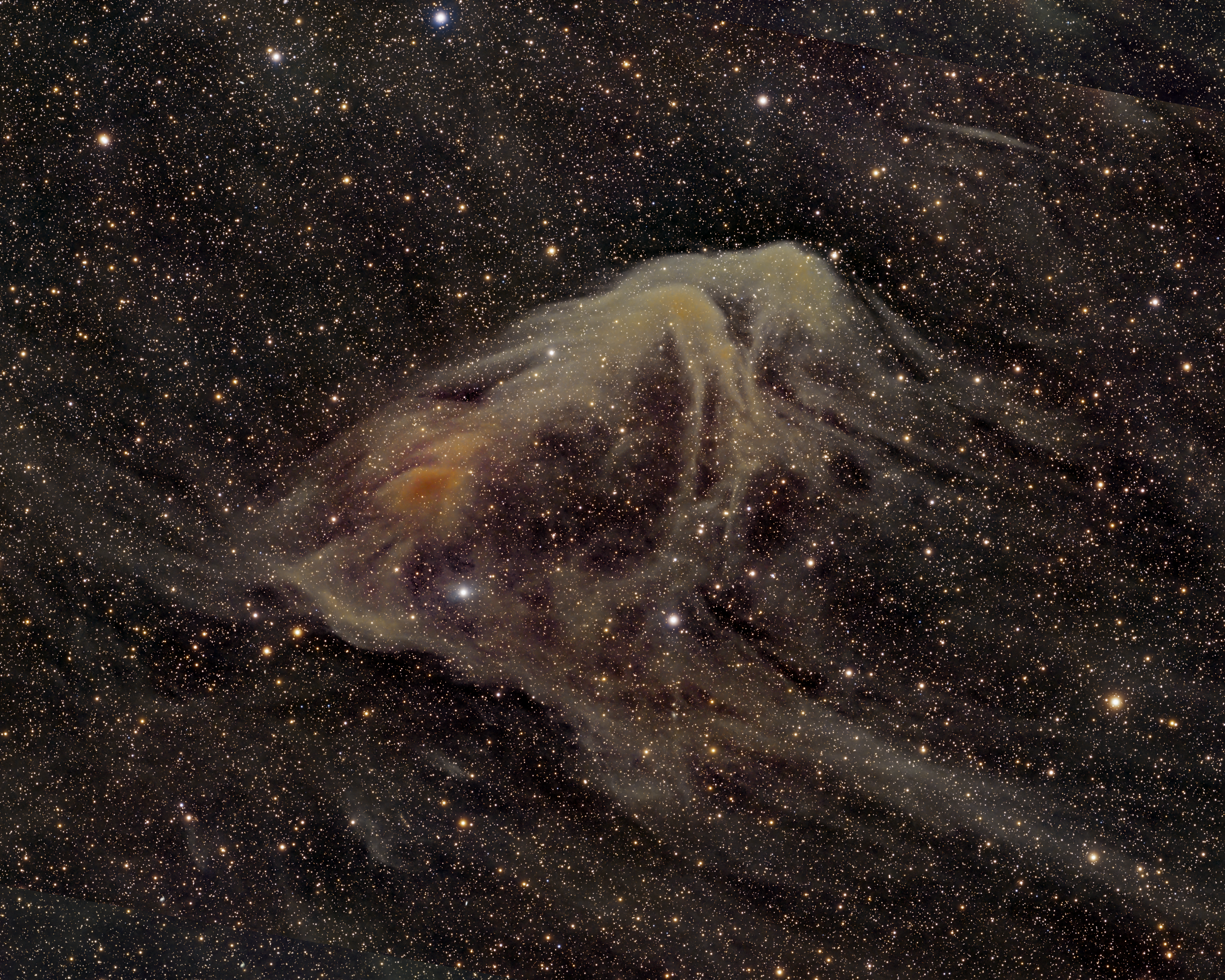 SH2-63 Eagle Ray Dust Nebula