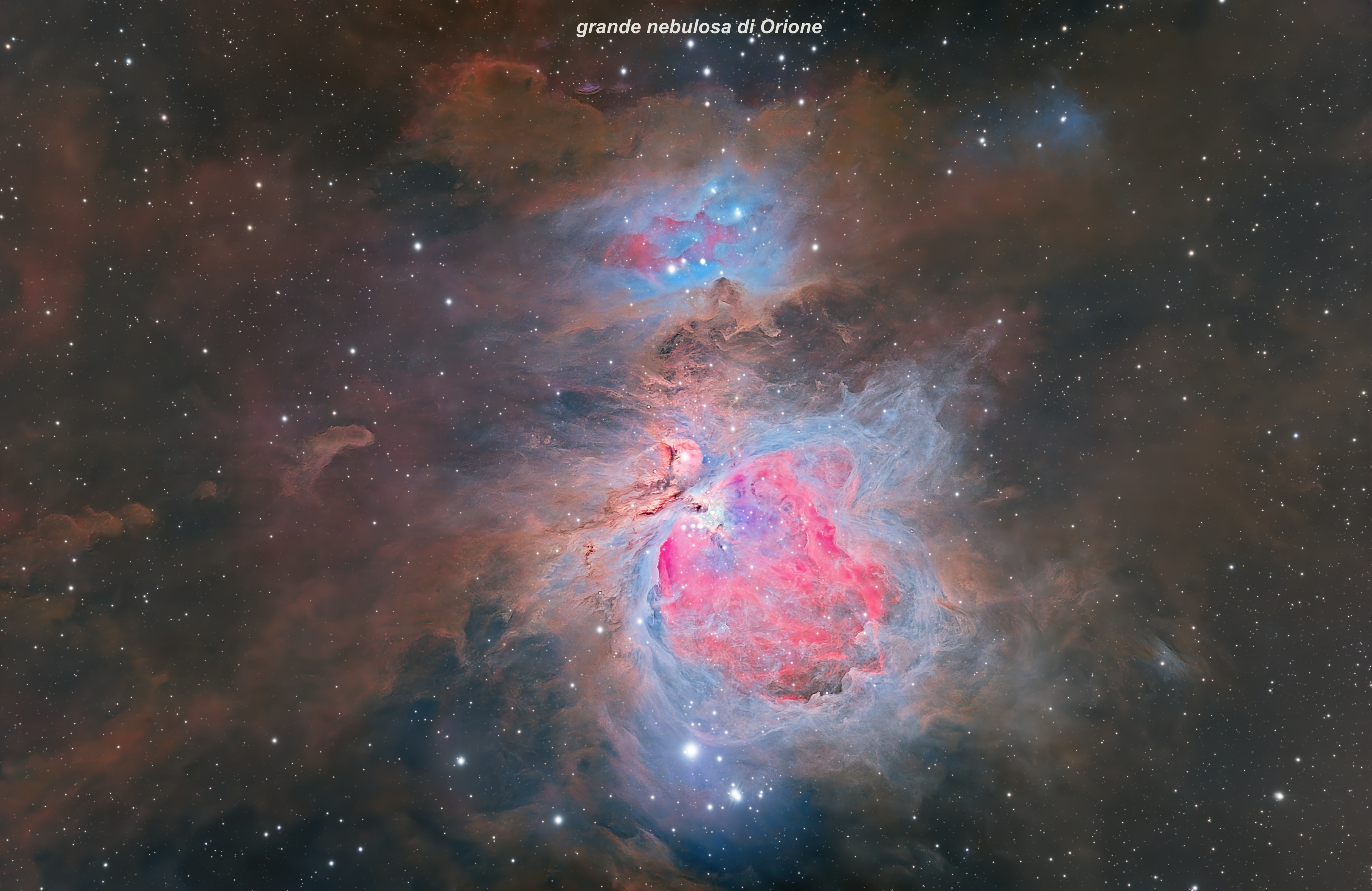 grande nebulosa di orione