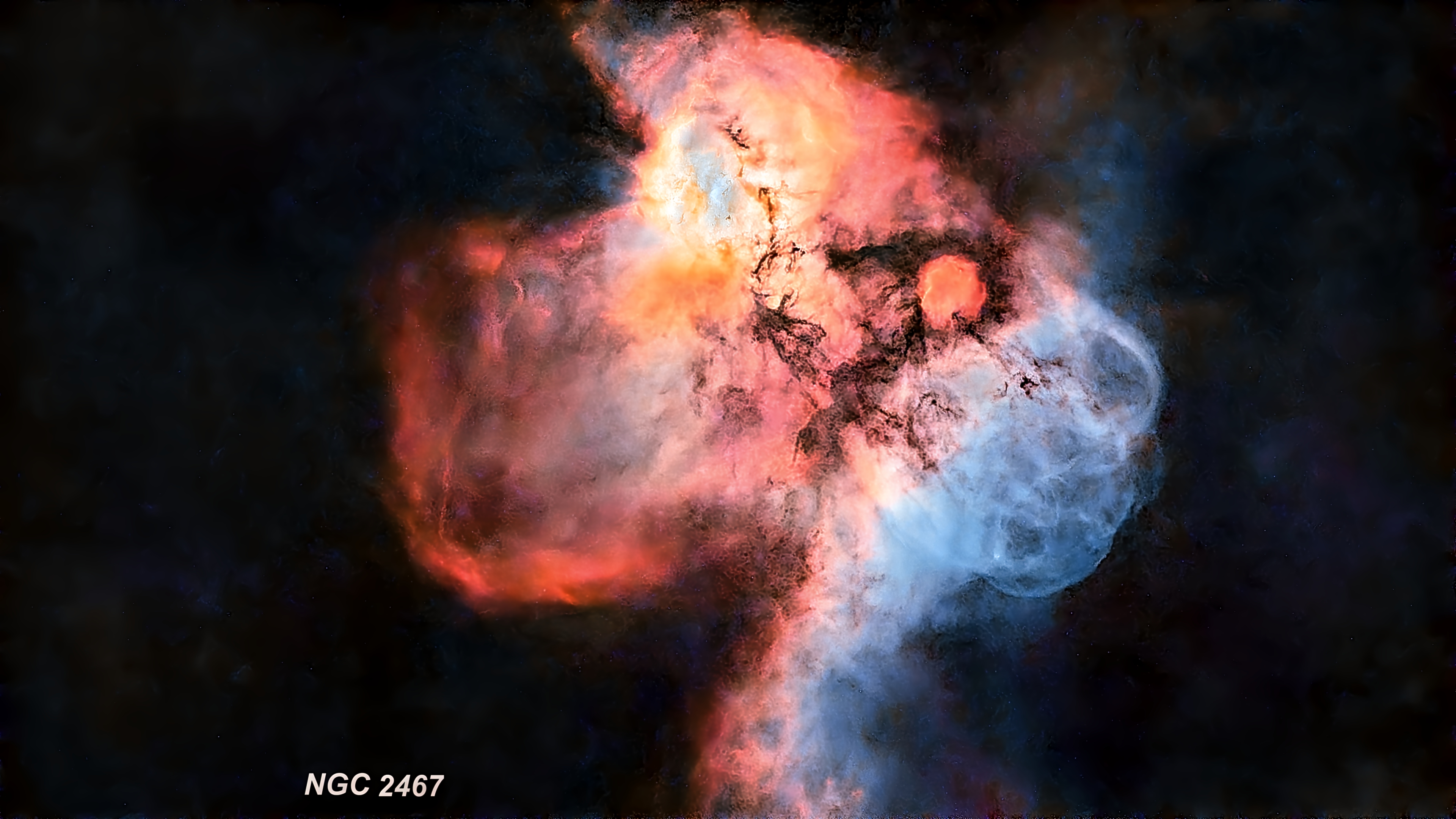 nebulosa teschio